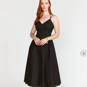 Cotton summer midi dress